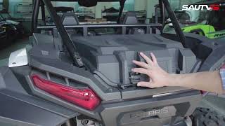 SAUTVS Display of HeavyDuty Tonneau Cover for Polaris RZR XP 1000 XP 4 1000 2024 [upl. by Ramonda]