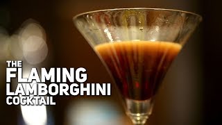 How To Make Flaming Lamborghini Cocktail  Ibis Style Goa Calangute  Cocktail Recipe  Cook Book [upl. by Margeaux137]