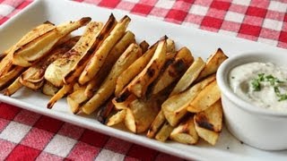 Oven quotGrilledquot Parsnips Recipe  Roasted Parsnips Appetizer and Side Dish [upl. by Dutchman]