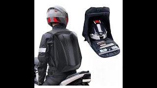 Mochila para Motoqueiro Motoboy Antifurto e Impermeável Grande com Capacidade de Guardar um Capacete [upl. by Derte982]