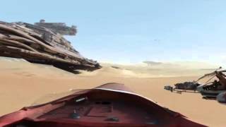 Rey Speeder video clip [upl. by Donavon628]