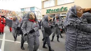 Fasnet in Weingarten 2016 HD [upl. by Ttereve]