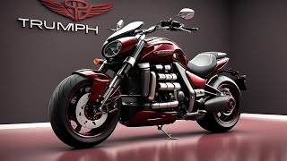 First Look 2025 Triumph Rocket 3 Storm GT The Ultimate Muscle Bike Experience [upl. by Abihsat824]