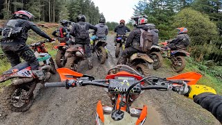 Riding With The BEST Motocross Riders I Know On An Enduro Ride [upl. by Luby660]