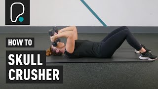 How To Do Skull Crushers [upl. by Pangaro]