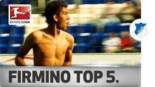 Roberto Firmino  Top 5 Goals [upl. by Ahseinar]