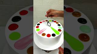 3kg Cake मैं कटूंगी Rainbow 🌈 Colour Cake cakedesign youtubeshorts shorts art food video [upl. by Cam982]