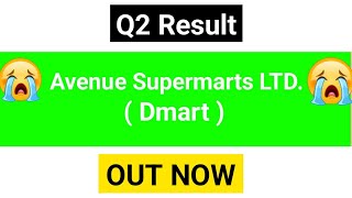 Dmart q2 results FY2025  dmart share result  dmart share latest news  avenue supermarts results [upl. by Rothenberg86]