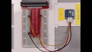 Lab 2 Controlling a DualColor LED with GPIO Zero on the Raspberry Pi [upl. by Nalyak]