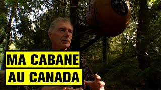 Roland Theron se construit une cabane dans les bois Canadiens [upl. by Weingartner]