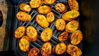 Air Fryer Plantains Dreo Chefmaker Airfryer [upl. by Risser219]