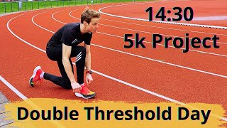 Double Threshold Training  Lactate Testing Lactate Pro 2  Sub 1430 5k Project [upl. by Toffey845]