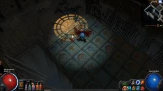 Labyrinth Pressure Switch Floor Puzzle Path of Exile The Lords Labyrinth [upl. by Oirrad]