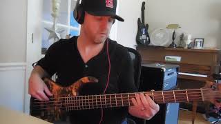 Troy Sneed  Kept By His Grace bass cover verses only [upl. by Dario]