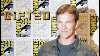 ComicCon 2018 The Gifted Stars Stephen Moyer and Natalie Alyn Lind on Season 2 [upl. by Anabelle]