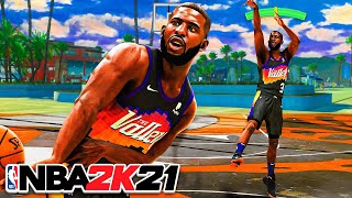 CHRIS PAUL quot2WAY MIDRANGE SCORERquot BUILD on NBA 2K21 [upl. by Latoyia]