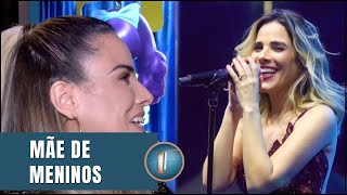 Vai aumentar a família Wanessa Camargo brinca com hipótese “Já tá ótimo” [upl. by Eshman]