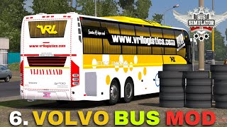 All time 6 Best VOLVO Buses mod for Bussid  Volvo Bus mod for Bus Simulator Indonesia [upl. by Dale667]