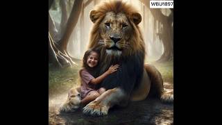 Amazing world animals and little girl shorts animals kids [upl. by Levey259]