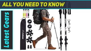 TrailBuddy Trekking Poles The Ultimate Hiking Companion [upl. by Lladnew]