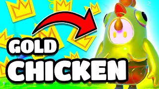 GOLD CHICKEN Unlocked In Fall Guys [upl. by Sofia]