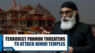 Pannun Spews Venom Brampton The New Hotbed Of Khalistani Terrorism  canada india hindutemple [upl. by Nitsoj]