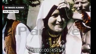 Rare Colour Footage of Jajce Bosnia and Herzegovina 1926 [upl. by Bevash]