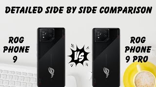 ASUS ROG Phone 9 vs ASUS ROG Phone 9 Pro  INCREDIBLE Performance [upl. by Langbehn]