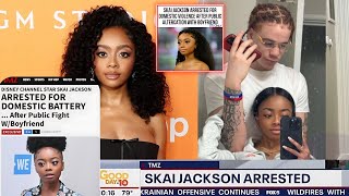 Disney alum Skai Jackson arrested for alleged Domestic Battery  This story went Viral [upl. by Niccolo]