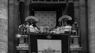 Death and Funeral of Pope Pius XI  Election and Coronation of Pope Pius XII 1939 [upl. by Ained]