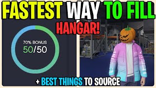 Fastest Way To Fill Up Hangar In GTA 5 Online [upl. by Broddie297]