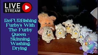 ReFURBishing Furbies With The Furby Queen Livestream [upl. by Bowerman703]