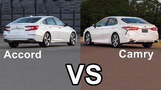 2018 Honda Accord Ground Clearance VS Toyota Camry [upl. by Eicart]