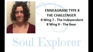 Enneagram Type 8  The Challenger 8 Wing 7  The Independent 8 Wing 9  The Bear [upl. by Donna425]