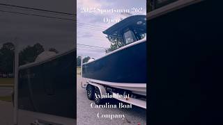 LOADED 2023 Sportsman 262 Open from Carolina Boat Company dealership boat fishing shorts [upl. by Vivle]