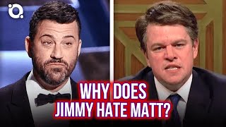 Jimmy Kimmel vs Matt Damon The Full History Of Their Feud  ⭐OSSA [upl. by Zenda]