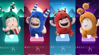 Oddbods Zee 🎶 Oddbods Fuse 🎶 Oddbods Bubbles 🎶 Oddbods Jeff ♥️ Who The Best Fun [upl. by Cletus861]