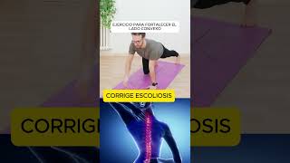 YOGA PARA LA ESCOLIOSIS I EJERCICIO PARA FORTALECER LADO CONVEXO ESCOLIOSIS [upl. by Euqinay]