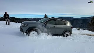 New Dacia Duster 2024 Snow Off Road [upl. by Hanahs]