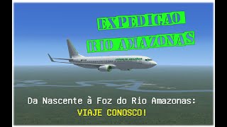 EXPEDIÇÃO RIO AMAZONAS  live obs gaming msfs2020 [upl. by Pomeroy]