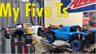 Losi 5T 20 And The 30 North 10 Both Great Trucks [upl. by Griffy664]