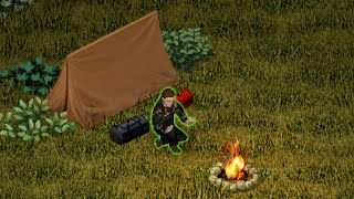 SETTING UP CAMP WITH RODNEY  DAY 2  PROJECT ZOMBOID [upl. by Ellirpa549]