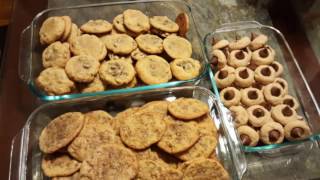 Easy Chocolate Chip cookies Easy Toffee cookies [upl. by Narrad]