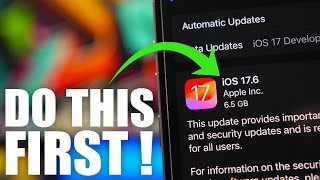 iOS 176  First Things TO DO After You Update [upl. by Enitsenrae]