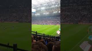 Schalke vs BxB Goal Naldo Derbysieger 2018 [upl. by Neslund]