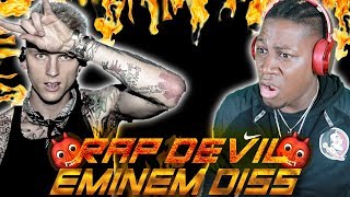 MGK  RAP DEVIL DISS SO DISRESPECTFUL REACTION [upl. by Ennyroc]