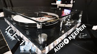 Audio Keeper ICE1 Turntable Sounds as Good as it Looks [upl. by Valenza]