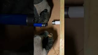 Repairing a leaking PEX waterline to a hosebibb 🌱💦 plumbing plumber asmr diy [upl. by Nohshan513]