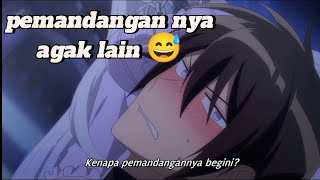 pemandangan nya indah 😁❤️  jedagjedug Anime✨ [upl. by Turrell]