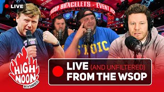 LIVE WSOP coverage from the Horseshoe with Will Jaffe Ryan DePaulo and Mintzy [upl. by Nosredna]